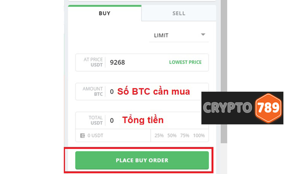 Hướng dẫn mua bán coin trên sàn VALR